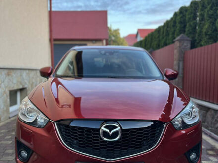 Красный Мазда СХ-5, объемом двигателя 2.2 л и пробегом 160 тыс. км за 16000 $, фото 1 на Automoto.ua
