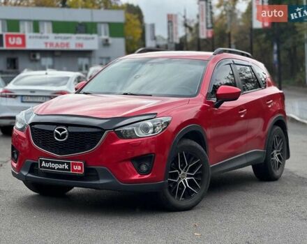 Красный Мазда СХ-5, объемом двигателя 2.2 л и пробегом 185 тыс. км за 16490 $, фото 1 на Automoto.ua