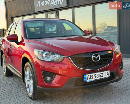 Красный Мазда СХ-5, объемом двигателя 2.2 л и пробегом 202 тыс. км за 13999 $, фото 1 на Automoto.ua