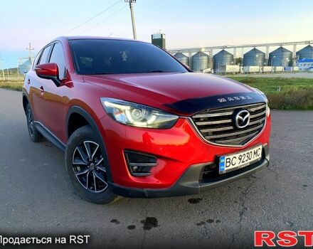 Красный Мазда СХ-5, объемом двигателя 2.5 л и пробегом 135 тыс. км за 14500 $, фото 1 на Automoto.ua