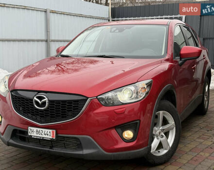 Красный Мазда СХ-5, объемом двигателя 2.2 л и пробегом 175 тыс. км за 14300 $, фото 1 на Automoto.ua