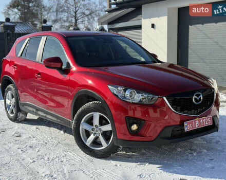 Красный Мазда СХ-5, объемом двигателя 2.2 л и пробегом 165 тыс. км за 14450 $, фото 1 на Automoto.ua
