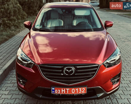 Красный Мазда СХ-5, объемом двигателя 2.2 л и пробегом 213 тыс. км за 17999 $, фото 1 на Automoto.ua