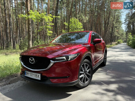 Красный Мазда СХ-5, объемом двигателя 2.2 л и пробегом 141 тыс. км за 22000 $, фото 1 на Automoto.ua