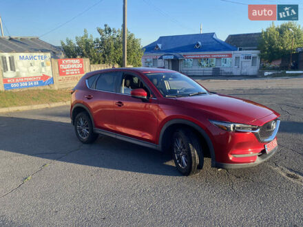 Красный Мазда СХ-5, объемом двигателя 2.5 л и пробегом 112 тыс. км за 16700 $, фото 1 на Automoto.ua