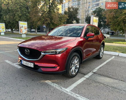 Красный Мазда СХ-5, объемом двигателя 2.5 л и пробегом 97 тыс. км за 19700 $, фото 1 на Automoto.ua