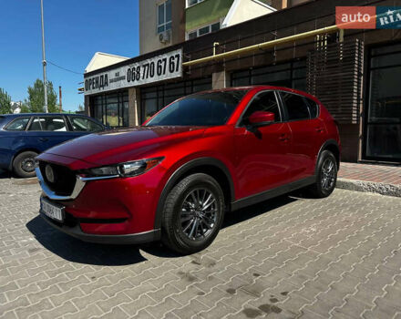 Красный Мазда СХ-5, объемом двигателя 2.49 л и пробегом 127 тыс. км за 17800 $, фото 1 на Automoto.ua