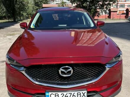 Красный Мазда СХ-5, объемом двигателя 2.5 л и пробегом 162 тыс. км за 19200 $, фото 1 на Automoto.ua