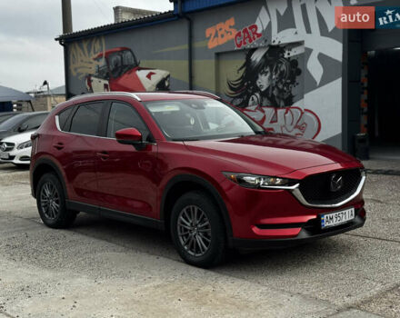 Красный Мазда СХ-5, объемом двигателя 2.5 л и пробегом 73 тыс. км за 18750 $, фото 1 на Automoto.ua