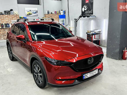 Красный Мазда СХ-5, объемом двигателя 2.49 л и пробегом 100 тыс. км за 18100 $, фото 1 на Automoto.ua
