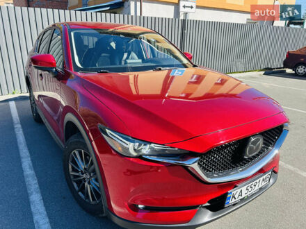 Красный Мазда СХ-5, объемом двигателя 2.49 л и пробегом 91 тыс. км за 22500 $, фото 1 на Automoto.ua