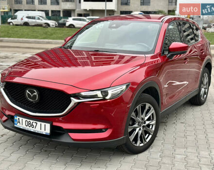 Красный Мазда СХ-5, объемом двигателя 2.49 л и пробегом 55 тыс. км за 27200 $, фото 1 на Automoto.ua