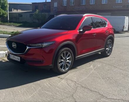 Красный Мазда СХ-5, объемом двигателя 2.5 л и пробегом 116 тыс. км за 23700 $, фото 1 на Automoto.ua