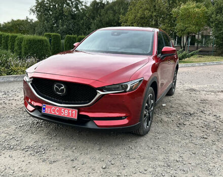Красный Мазда СХ-5, объемом двигателя 2.5 л и пробегом 115 тыс. км за 23000 $, фото 1 на Automoto.ua