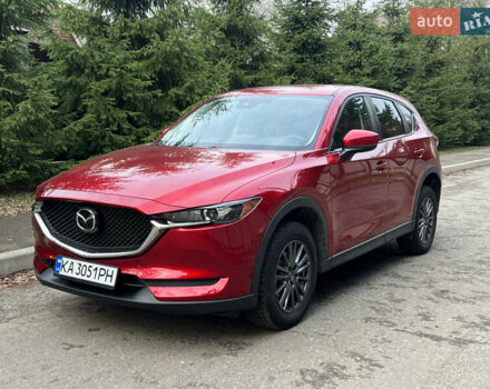 Красный Мазда СХ-5, объемом двигателя 2.5 л и пробегом 98 тыс. км за 17500 $, фото 1 на Automoto.ua