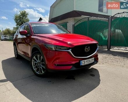 Красный Мазда СХ-5, объемом двигателя 2.49 л и пробегом 59 тыс. км за 26900 $, фото 1 на Automoto.ua