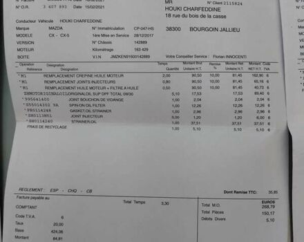 Сірий Мазда СХ-5, об'ємом двигуна 2.19 л та пробігом 205 тис. км за 11195 $, фото 21 на Automoto.ua