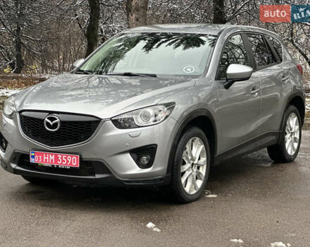Серый Мазда СХ-5, объемом двигателя 2.2 л и пробегом 265 тыс. км за 12200 $, фото 1 на Automoto.ua