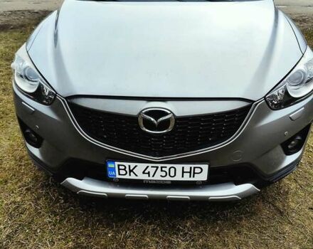 Серый Мазда СХ-5, объемом двигателя 2.2 л и пробегом 240 тыс. км за 13700 $, фото 2 на Automoto.ua