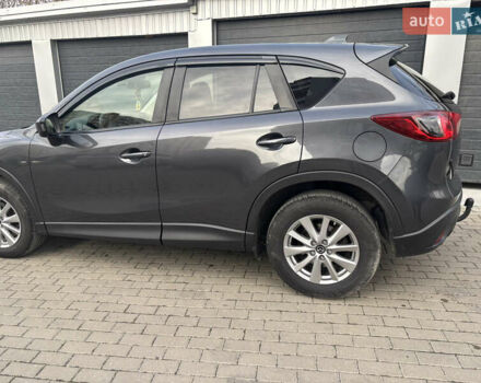 Серый Мазда СХ-5, объемом двигателя 2.2 л и пробегом 218 тыс. км за 12500 $, фото 2 на Automoto.ua