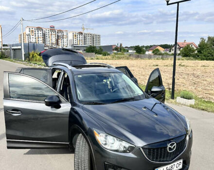 Серый Мазда СХ-5, объемом двигателя 2.5 л и пробегом 206 тыс. км за 12500 $, фото 6 на Automoto.ua