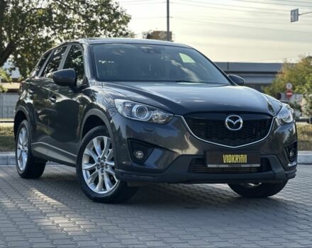 Серый Мазда СХ-5, объемом двигателя 2.2 л и пробегом 196 тыс. км за 12950 $, фото 3 на Automoto.ua