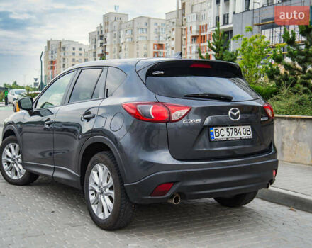 Серый Мазда СХ-5, объемом двигателя 2.5 л и пробегом 168 тыс. км за 14500 $, фото 4 на Automoto.ua