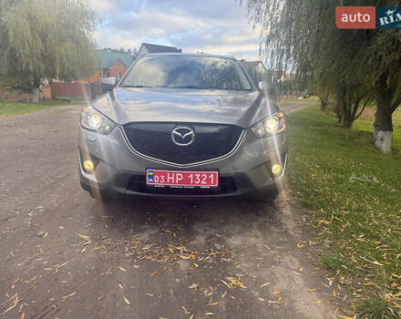 Серый Мазда СХ-5, объемом двигателя 2.2 л и пробегом 161 тыс. км за 14999 $, фото 1 на Automoto.ua