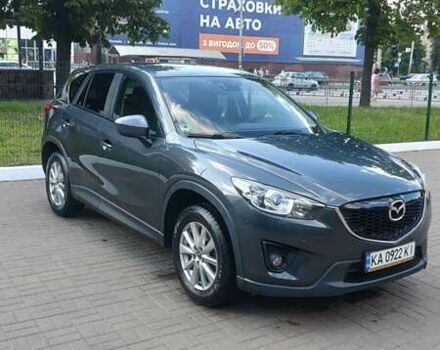 Серый Мазда СХ-5, объемом двигателя 2.2 л и пробегом 201 тыс. км за 14200 $, фото 2 на Automoto.ua