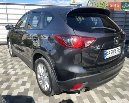 Серый Мазда СХ-5, объемом двигателя 2.2 л и пробегом 188 тыс. км за 14500 $, фото 2 на Automoto.ua