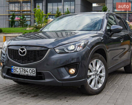 Серый Мазда СХ-5, объемом двигателя 2.5 л и пробегом 168 тыс. км за 14500 $, фото 1 на Automoto.ua