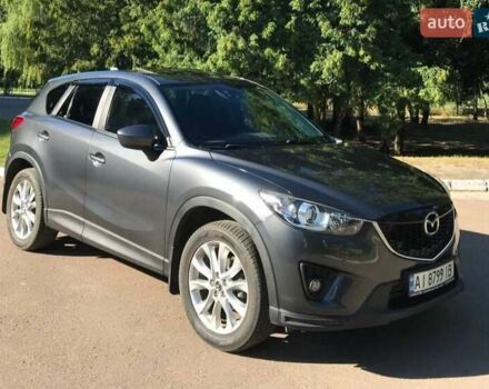 Серый Мазда СХ-5, объемом двигателя 2.19 л и пробегом 250 тыс. км за 14700 $, фото 3 на Automoto.ua