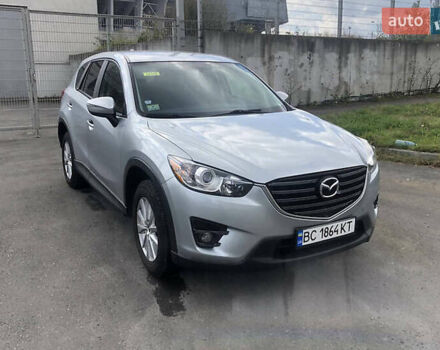 Серый Мазда СХ-5, объемом двигателя 2.5 л и пробегом 147 тыс. км за 13500 $, фото 1 на Automoto.ua
