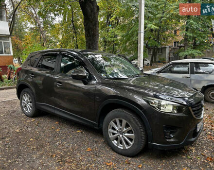 Серый Мазда СХ-5, объемом двигателя 2.5 л и пробегом 95 тыс. км за 15000 $, фото 1 на Automoto.ua