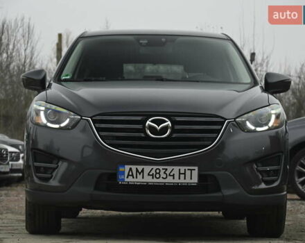 Серый Мазда СХ-5, объемом двигателя 2.2 л и пробегом 218 тыс. км за 15500 $, фото 3 на Automoto.ua