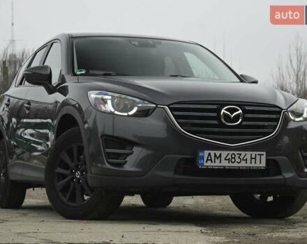 Серый Мазда СХ-5, объемом двигателя 2.2 л и пробегом 218 тыс. км за 15500 $, фото 1 на Automoto.ua