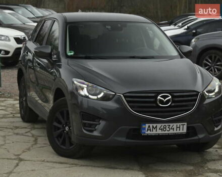 Серый Мазда СХ-5, объемом двигателя 2.2 л и пробегом 218 тыс. км за 15500 $, фото 2 на Automoto.ua