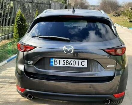 Серый Мазда СХ-5, объемом двигателя 2.49 л и пробегом 120 тыс. км за 15000 $, фото 3 на Automoto.ua