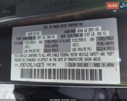 Сірий Мазда СХ-5, об'ємом двигуна 0 л та пробігом 162 тис. км за 7000 $, фото 11 на Automoto.ua