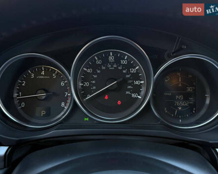 Серый Мазда СХ-5, объемом двигателя 2.49 л и пробегом 76 тыс. км за 16999 $, фото 16 на Automoto.ua