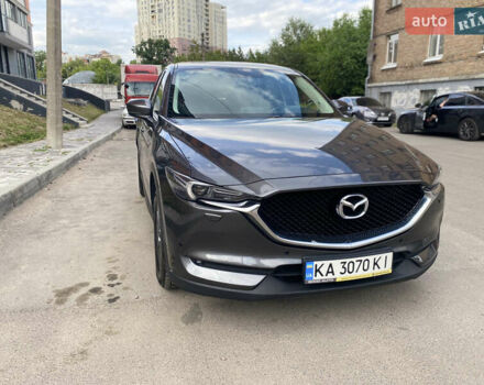 Серый Мазда СХ-5, объемом двигателя 2.19 л и пробегом 196 тыс. км за 18500 $, фото 1 на Automoto.ua