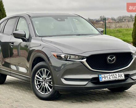 Серый Мазда СХ-5, объемом двигателя 2.5 л и пробегом 100 тыс. км за 21499 $, фото 1 на Automoto.ua