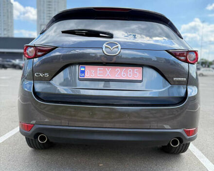Серый Мазда СХ-5, объемом двигателя 2.5 л и пробегом 63 тыс. км за 18499 $, фото 4 на Automoto.ua
