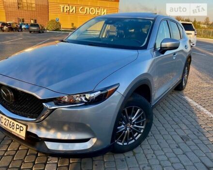 Серый Мазда СХ-5, объемом двигателя 2.49 л и пробегом 103 тыс. км за 20999 $, фото 1 на Automoto.ua