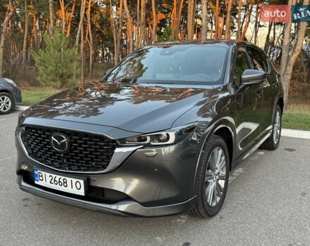 Серый Мазда СХ-5, объемом двигателя 2.5 л и пробегом 95 тыс. км за 31500 $, фото 2 на Automoto.ua