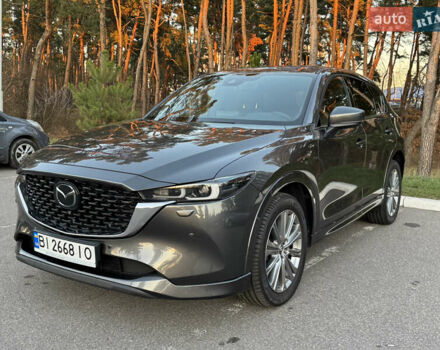 Серый Мазда СХ-5, объемом двигателя 2.5 л и пробегом 95 тыс. км за 31500 $, фото 4 на Automoto.ua