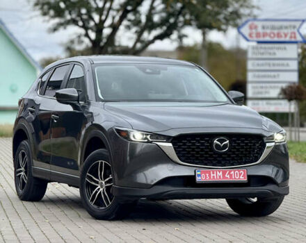 Серый Мазда СХ-5, объемом двигателя 2.5 л и пробегом 55 тыс. км за 23999 $, фото 1 на Automoto.ua