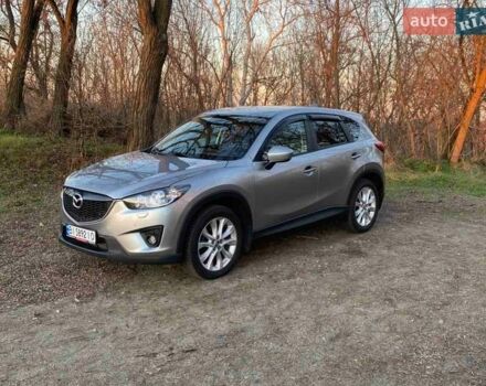 Серый Мазда СХ-5, объемом двигателя 2.19 л и пробегом 215 тыс. км за 13450 $, фото 1 на Automoto.ua