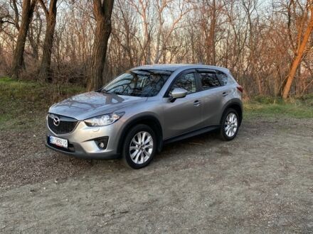Серый Мазда СХ-5, объемом двигателя 2.2 л и пробегом 215 тыс. км за 13500 $, фото 1 на Automoto.ua