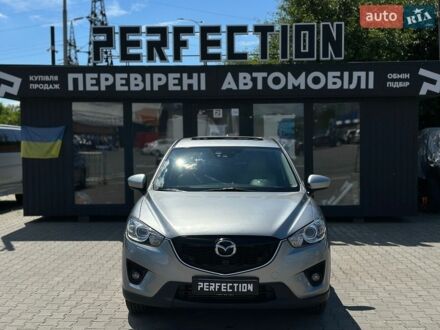 Серый Мазда СХ-5, объемом двигателя 2.2 л и пробегом 301 тыс. км за 13500 $, фото 1 на Automoto.ua